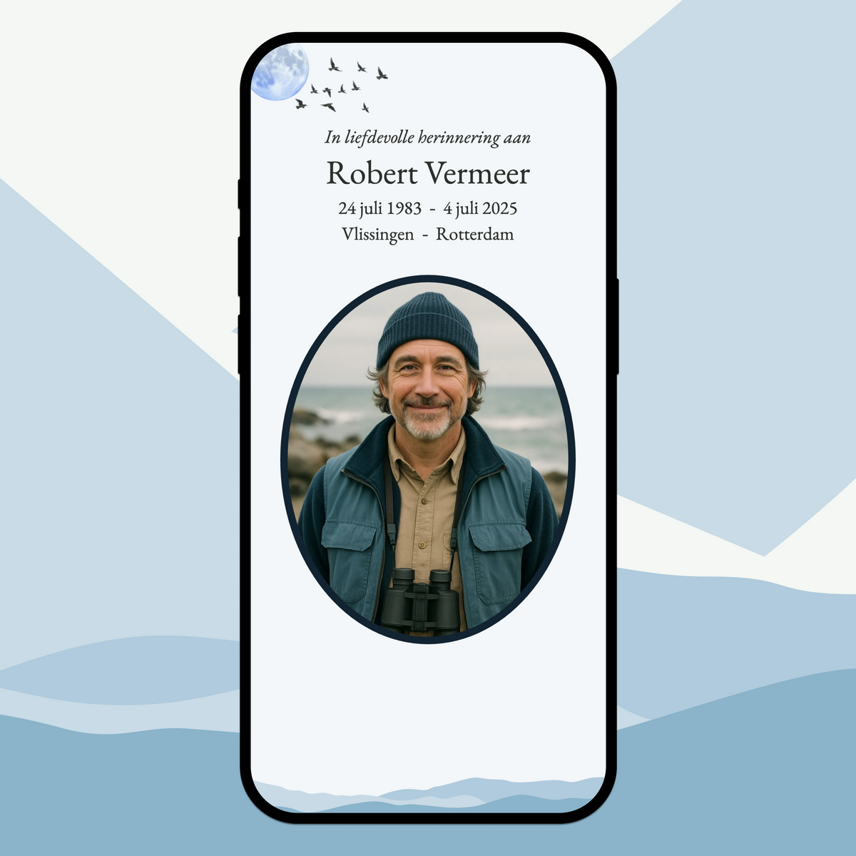 Abstract oceaan thema